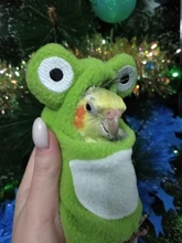 Cute Bird clothes Parrot Winter Coat Warm Hooded Clothes Apparel Party Costume S/M/L