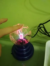 Kids Gift Table-Lights Plasma-Ball-Light Party-Decor Glass Christmas Novelty Magic 3/4/5/6inch-night-light