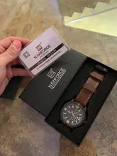 NAVIFORCE-reloj de cuarzo deportivo para hombre, cronógrafo de pulsera de cuero, estilo militar, informal, con fecha, marca de lujo, 2019