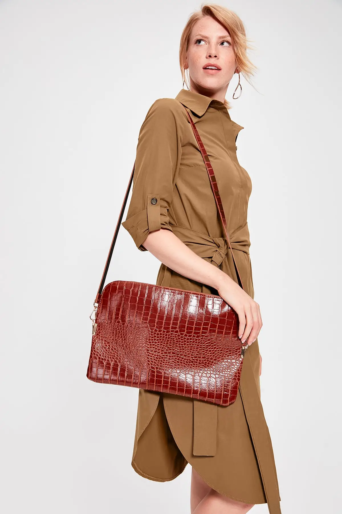 Trendyol Kroko женская сумка для ноутбука TWOAW20LC0002