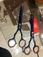 Meisha-Tijeras profesionales de peluquería, herramienta de estilismo para cortar el cabello, 5,5 pulgadas, Japón, 440c, A0027A