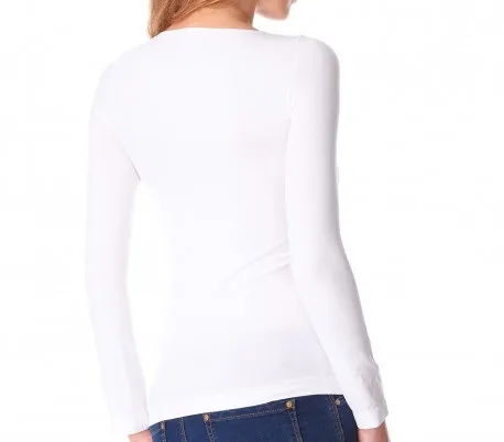 VKA20 Pack 5 T-shirts with plush inner mod. ILENIA long sleeve |