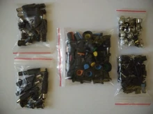 10 Uds 5 pares de alimentación DC pin conector 2,5x5,5mm hembra Jack + macho Jack hembra adaptador DC-022B * 5,5*2,5mm