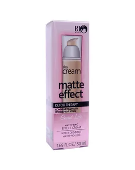 

Cream-effect matting secret life Bio World