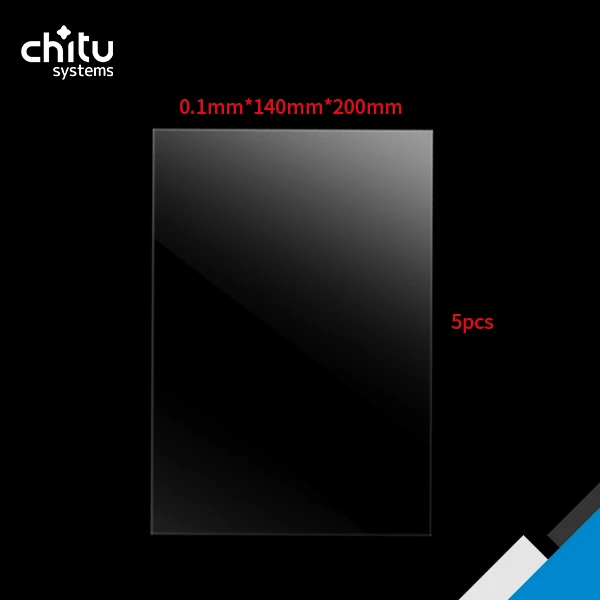 

FEP Film with protector 0.15mm*140mm*200mm for LCD/DLP/SLA 3d printer parts ELEGOO Mars Wanhao Duplicator D7, Photon