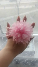 Diadema con lazo de flores para bebé recién nacido, cinta elástica para el pelo para niña pequeña, accesorios para el cabello para bebé