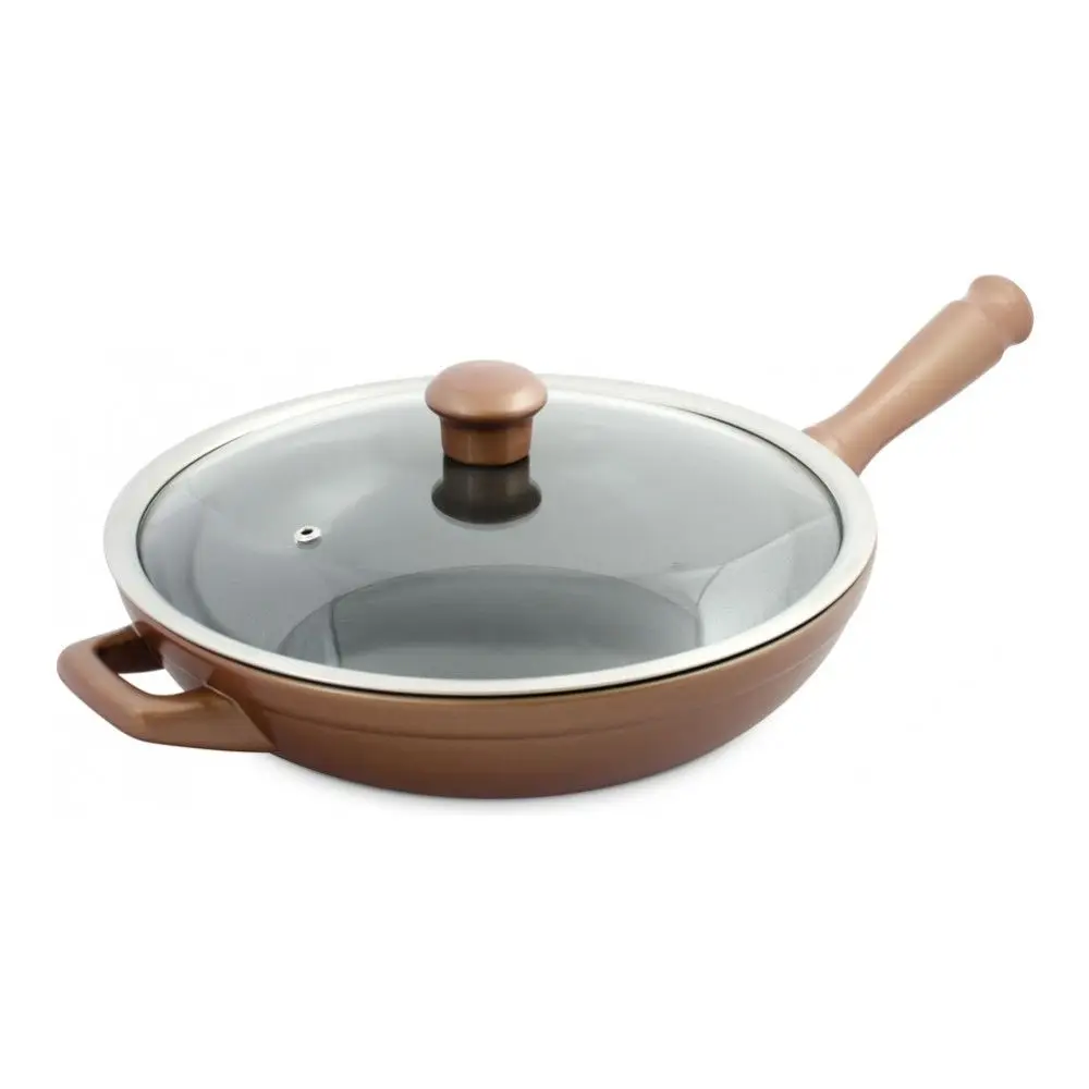 Сковорода с керамической крышкой Ceraflame Duo+, 2л, 28см