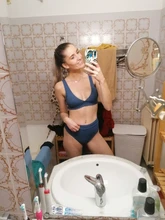 INGAGA Bikinis Sexy cintura alta traje de baño mujeres traje de baño Bikini Push Up de canalé de baño trajes de baño negro Bikini con cuello en V 2021 nuevo