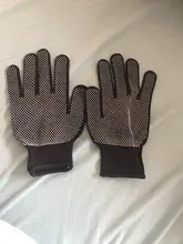 2 uds profesional guante resistente al calor Herramienta de Peinado para Curling recta plana de hierro negro guante para calor para Curling de hierro