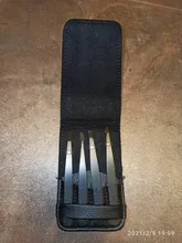 Pinzas antiestáticas de acero inoxidable para mantenimiento de cejas, herramientas de reparación de precisión Industrial, recta, 4 Uds.