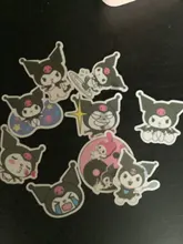 Pegatinas de Anime de dibujos animados, pegatinas de grafiti, diario, equipaje, portátil, PVC, impermeables, 10/30/50/100 Uds.