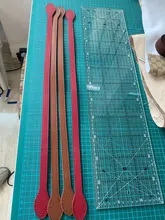 2 uds. De Correa de cuero para Bolso de mujer, Correa de repuesto para Bolso de mano, accesorios para Bolso de Color sólido, Correa Simple