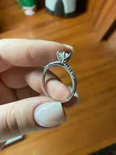 Anillos de Compromiso de circonita de cristal para mujer, joyería de boda femenina, accesorios de regalo, 2021