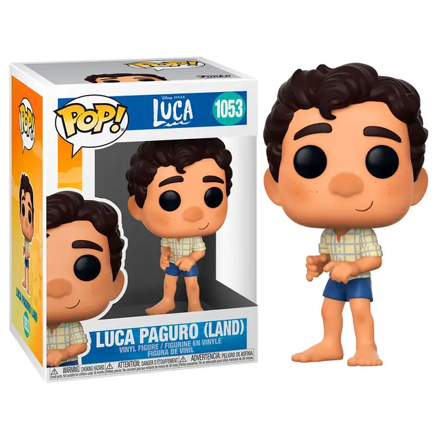 Funko Pop! Disney Luca Paguro (Land) #1053 Pixar Luca 2021 Italy Vespa –  Mustang Comics