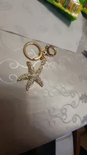 Llavero creativo de diamantes de imitación para mujer, serie con diseño marinero, Tortuga pequeña, llavero de coche, accesorios para bolso, llavero de animal, colgante de metal