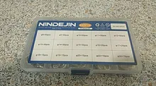 Anillos de retención de circlip interno tipo C, kit surtido para agujero de acero inoxidable, acero al carbono, anillos a presión DIN472, 445 Uds.