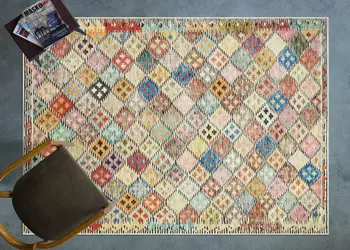 

Apex Cornelia 7 'x 10' Chenille Multi Area Rug