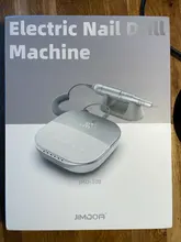 Máquina pulidora eléctrica para uñas, herramienta de manicura con pantalla LED, 35000 RPM, novedad
