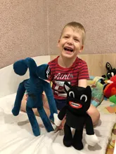 Muñeca de felpa de cabeza de sirena de Anime, juguete de gato escalofriante de dibujos animados suave, regalos de cumpleaños, nueva gran oferta