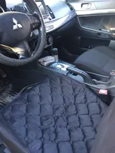 Short Seat-Cushion Plush-Chair Non-Slip Winter Rear/full-Set Mat Pad