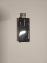 Voltímetro USB, medidor de voltaje de corriente, pantalla Digital LCD, probador de capacidad de batería, medición, indicador de carga USB