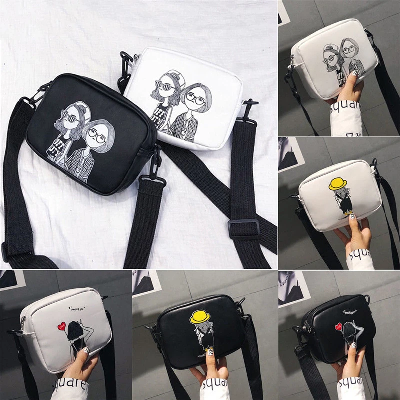 Bolso Cruzado Informal De Cuero Para Mujer, Bandolera Pequeña De Hombro