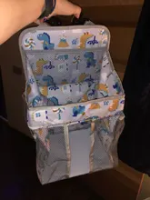 Organizador de almacenamiento de cama para bebé recién nacido, bolsa de almacenamiento colgante, organizador de Caddy para ropa de cama esencial para bebé, bolsa de almacenamiento de pañales