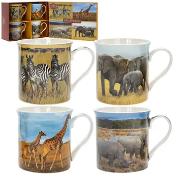 

Set of Savannah mugs 4 PCs 275 ml