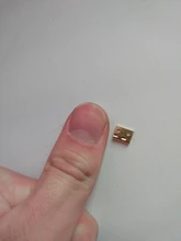 12 Uds Mini pequeño pesado grande joyería pecho regalo musical, de madera caja de casa de muñecas bisagra de la puerta del gabinete con tornillos de 4 tamaños