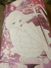 El reino de las niñas Anime Avatar dibujado a mano libro de colorear dibujos animados Loli acuarela pintura libro de técnicas