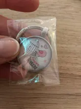 Popular nuevo Super madrina padrino llave anillo superhéroe gracias padrino Madrina de vidrio joyería llavero colgante regalo