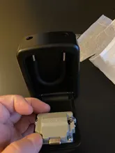 ORIA-caja de llaves con contraseña para exteriores, cerradura para caja de seguridad para decoración para llaves, caja de almacenamiento de llaves, caja de contraseña montada en la pared