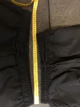 Pantalones Cargo de harén con bolsillos laterales para hombre, pantalón negro de Hip-Hop, informal, a la moda, ropa de calle, 2020 cintas