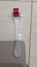 Aguja de rodillo cutáneo para el cuidado de la piel, herramienta para el cuidado de la piel, 540mm/0,2mm/0,25mm, titanio, 0,3
