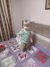 Sanlutoz lindo niños conjuntos de ropa de algodón de manga corta Tops de bebé + Pantalones cortos 2 uds recién nacido Ropa de dibujos animados