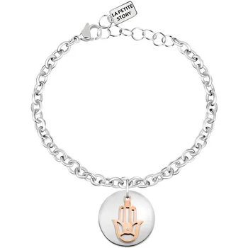 

Bracelet Le Petite Story LPS05APY01 collection Life Story stainless steel Hamsa hand Pink Sheet