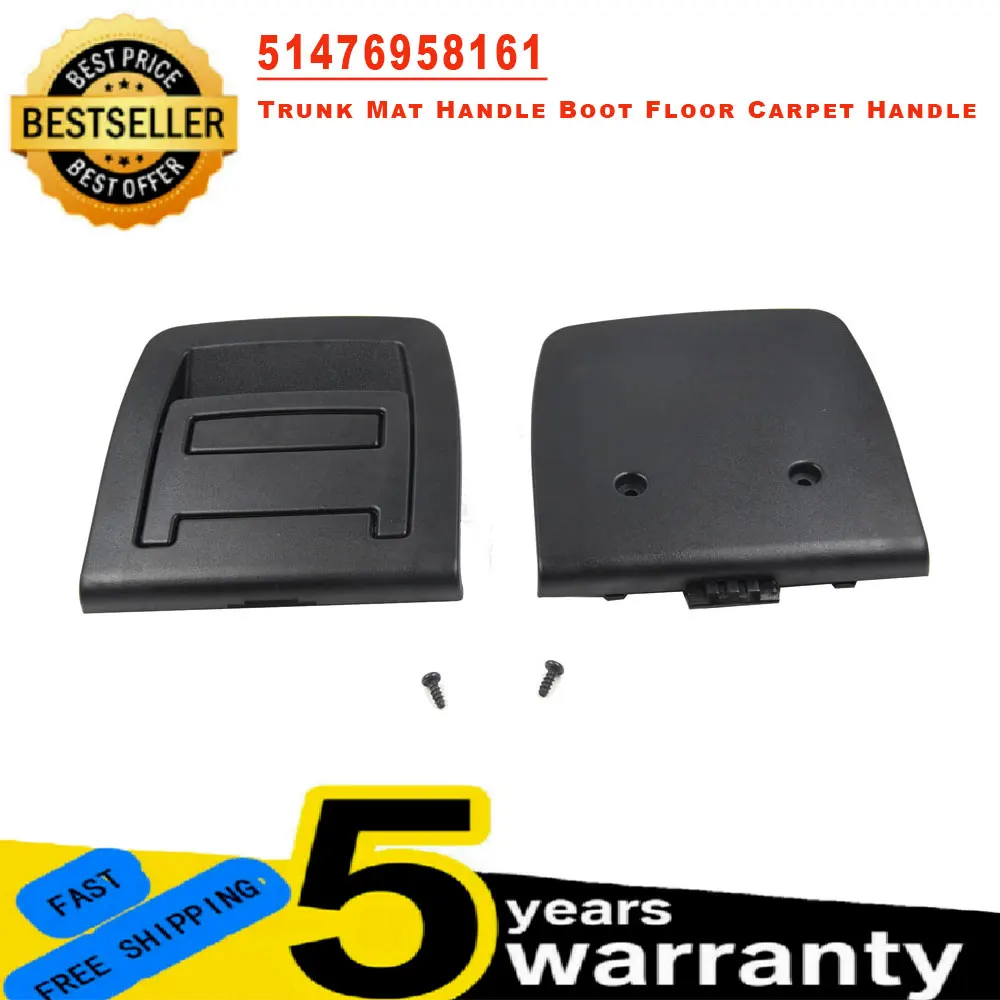 

For BMW E70 X5 E71 X6 2006-2013 51476958161 Car Trunk Tail Cover Bottom Plate Mat Floor Carpet Handle Auto Accessories