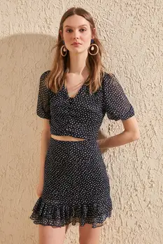 

Trendyol Polka Dot Skirt TWOSS20ET0174
