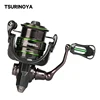 TSURINOYA Fishing Reel Kingfisher Ultralight Trout Reel 800 1000 1500s 1500 10+1BB Light Weight Carbon Spinning Stream Bass Reel ► Photo 1/6