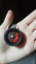 Key-Ring Brake-Discs Auto Audi with Car-Tire-Wheel-Keychain for BMW Fans Hot-Rim