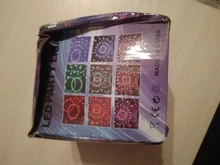 Bola de discoteca giratoria para fiesta, luz de fiesta giratoria activada por sonido, iluminación RGB 3LED de 3W para Navidad, boda, eventos, ángulo de haz, color negro con funda transparente