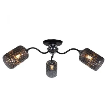 

Chandelier ceiling 3*60 W E27 md.3596-3-S BK + CH