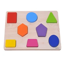 Ebebek детские игрушки деревянные детские геометрические головоломки