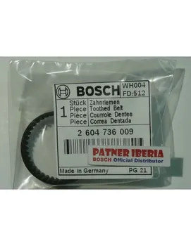 

2604736009 Toothed Belt PEX 15 AE, PEX 420 Genuine BOSCH-SKIL-DREMEL spare-part