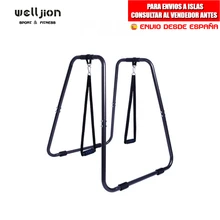 Barre parallèle amovible avec bande de SUSPENSION pour CALISTENIA, domine, trempage, pompes, flexes multifonctions