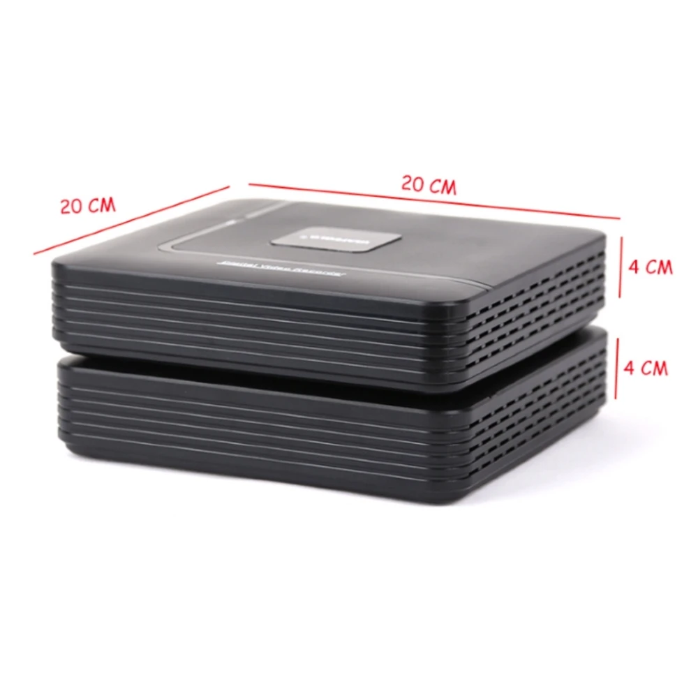 DVR CCTV AHD hybrid 8 Ch IP network camera AHD analog camera hard disk HDD