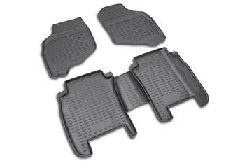 

Floor mats for Honda Jazz 2001-2008 car interior protection floor from dirt guard car styling tuning decoration