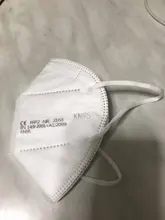 Mascarillas faciales KN95 CE FFP2 con 5 capas de filtro, máscara protectora para el cuidado de la salud, transpirable, 95%