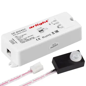 

020866 sensor sr-8004-dc Black (12-36V, 96-288W, Pir-sensor) 1 PCs Arlight