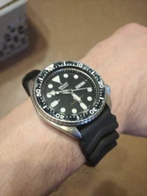 Correa de silicona deportiva para hombre, banda de reloj de goma impermeable de 18mm, 20mm y 22mm, accesorios de reloj para Seiko